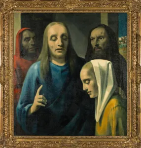 Christ And The Woman Taken In Adultery Collection: The Woman Taken in Adultery, ca 1937