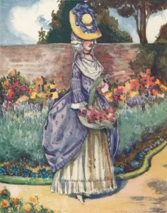 A Woman of the Time of George III, 1907. Artist: Dion Clayton Calthrop