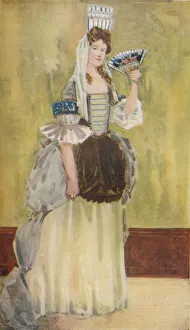 A Woman of the Time of William and Mary, 1907. Artist: Dion Clayton Calthrop