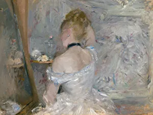 Woman at Her Toilette, 1875 / 80. Creator: Berthe Morisot