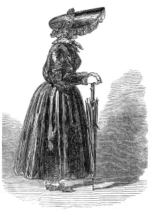 Woman of Tonning, 1854. Creator: Unknown
