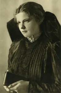 Muller Prints: Woman in traditional costume, Upper Austria, c1935. Creator: Unknown