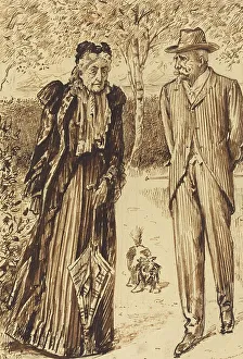 Du Maurier George Busson Prints: The Woman That Was. Creator: George du Maurier