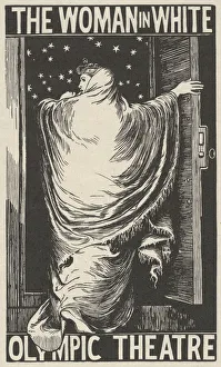 Fred Prints: The Woman in White, 1871. Creator: William Harcourt Hooper