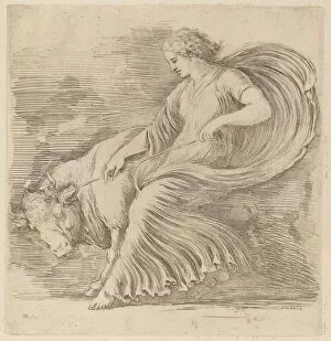 Woman with a Young Bull. Creator: Stefano della Bella