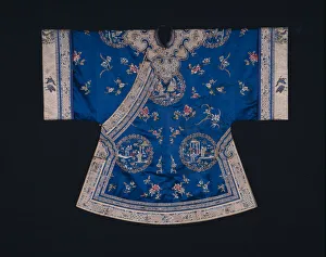 Womans Ao (Short Robe), China, Qing dynasty (1644-1911), 1875 / 1900. Creator: Unknown