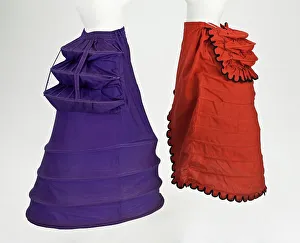 Bustle Prints: Woman's cage crinolettes (with bustles)