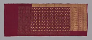 Sumatra Prints: Womans Ceremonial Skirt (Kain pantang), Sumatra, 19th century. Creator: Unknown