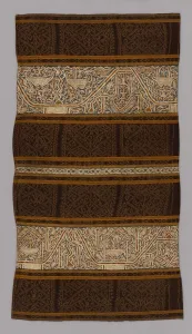 Sumatra Prints: Womans Ceremonial Skirt (tapis), Sumatra, 19th century. Creator: Unknown