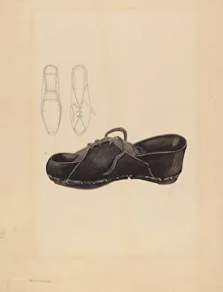 Womans Clog, c. 1936. Creator: Melita Hofmann