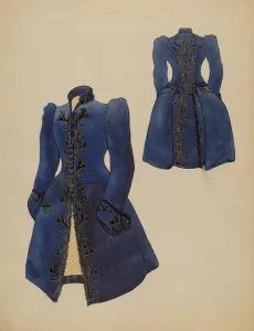 Womans Coat, 1935 / 1942. Creator: Charles Criswell
