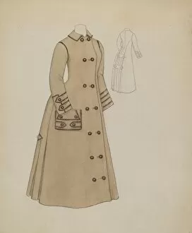 Woman's Coat, c. 1936. Creator: Roberta Spicer