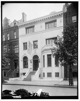 Woman's Committee Council of Nat'l Defense (house), between 1910 and 1920. Creator: Harris & Ewing. Woman's Committee Council of Nat'l Defense (house), between 1910 and 1920. Creator: Harris & Ewing