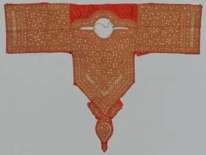 19th Early 20th Century Prints: Part of a Womans Dress, 1800s - early 1900s. Creator: Unknown