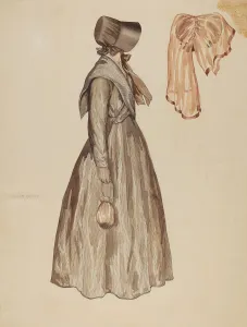 Womans Dress, 1935 / 1942. Creator: Lillian Causey