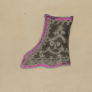 Gaiter Prints: Woman's Gaters, 1935/1942. Creator: Mary Berner