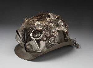 Anniversary Gallery: Womans Hat (Anniversary Tin), 1850 / 1900. Creator: Unknown