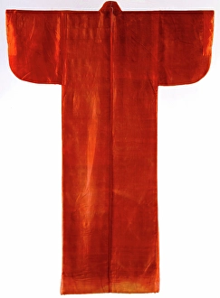 Garment Prints: Woman's Under Kimono (Uchiki) Worn Under An Uwagi