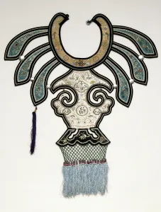 Intricately Prints: Woman's Pendant Collar, about 1880-1890