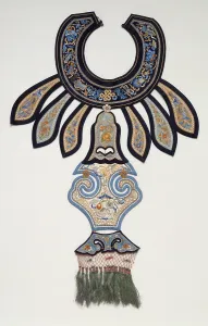 Woman's Pendant Collar, about 1880. Creator: Unknown. Woman's Pendant Collar, about 1880. Creator: Unknown