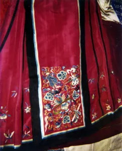 Woman's Qun (Skirt), China, 1880/90, Qing dynasty (1644-1911). Creator: Unknown Woman's Qun (Skirt), China, 1880/90, Qing dynasty (1644-1911). Creator: Unknown