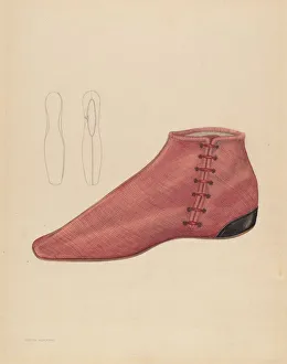 Womans Shoe, c. 1936. Creator: Melita Hofmann