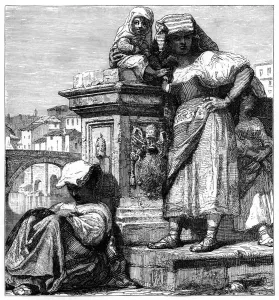 Women of the Campagne in Rome, c1890 Women of the Campagne in Rome, c1890