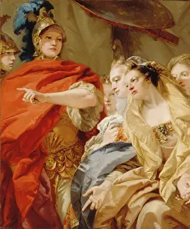 Tiepolo Prints: The Women of Darius Invoking the Clemency of Alexander