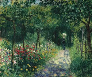 Autumn Landscape Gallery: Women in the Garden, 1873. Artist: Renoir, Pierre Auguste (1841-1919)