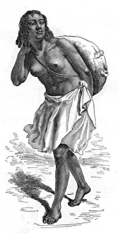 Sudanese Prints: Women of Kassala carrying water; A journey through Soudan and Western Abyssinia