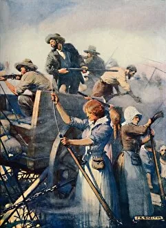 Empire Building Gallery: The Women Loaded the Empty Guns, 1909