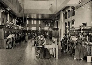 Telephone Prints: Women operators at the Bell Telephone Company exchange in Montreal