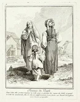 Northern Prints: Women of the People, plate six from Divers Habillements des Peuples du Nord