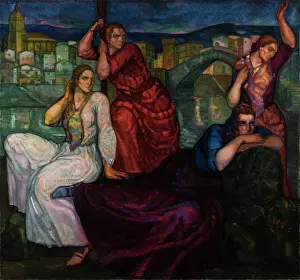 Desperation Prints: The women of the sea, c1916. Creator: Maeztu, Gustavo de (1887-1947)