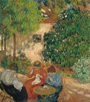 Women Sewing, early 20th century. Creator: Albert Andre