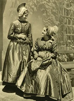 Women in traditional costume, Lower Austria, c1935. Creator: Unknown