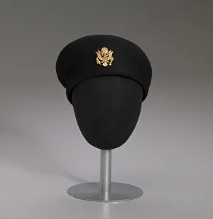 Womens US Army Service beret worn by Brigadier General Hazel Johnson-Brown, 1980