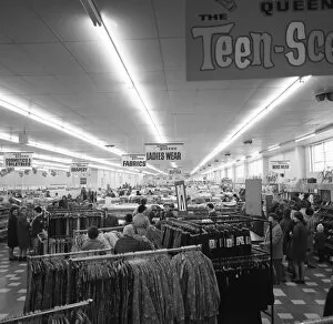 Retail Gallery: Womens clothes, ASDA Supermarket, Rotherham, South Yorkshire, 1969