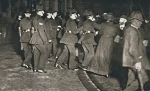 Police Officer Collection: The Womens Freedom League attempting to enter the House of Commons, London, 1908