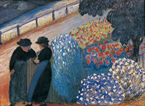 Von 1860 1938 Prints: Womens Garden, 1910