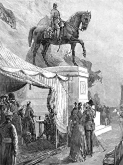 Marquee Prints: The Women's Jubilee Offering--Unveiling the Statue of the Late Prince Consort in Windsor Great Par Creator: Unknown