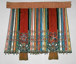 Cotton Prints: Women's Overskirt, about 1870