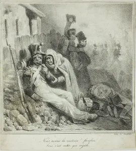 Whispering Prints: We Have Won!, 1825–26. Creator: Auguste Raffet