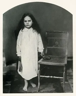 Leonard Gallery: It won t come straight, July 1863, (1948). Creator: Lewis Carroll