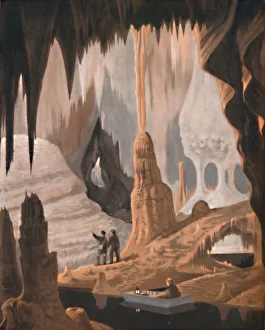 Stalactite Prints: The Wonder and Beauty of a Stalactite Cave, 1935