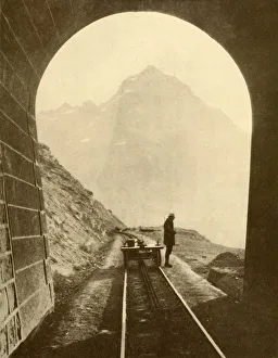 Railway Staff Prints: The Wonderful Trans-Andine Railway, 1930. Creator: ENA