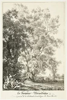 Lyre Gallery: The Wondrous Fountain, 1810. Creator: Johann Baptist Stuntz