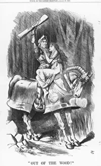 Out of the Wood!, 1881. Artist: Joseph Swain Out of the Wood!, 1881. Artist: Joseph Swain