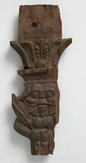 Wood Bes, Coptic, 4th-7th century. Creator: Unknown