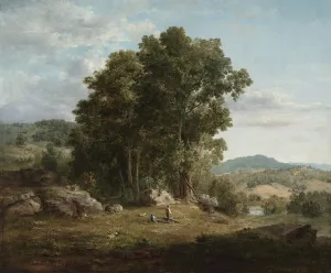 The Wood Chopper, 1849. Creator: George Inness (American, 1825-1894)